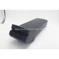 EPDM solid core hollow flexible rubber end piece